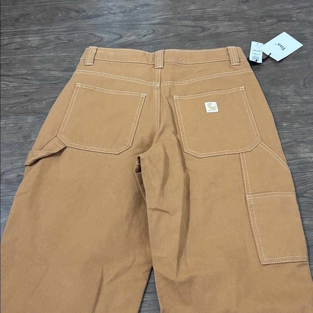 TNA Greenwich High Waisted Carpenter Twill Pants - Picture 5 of 6